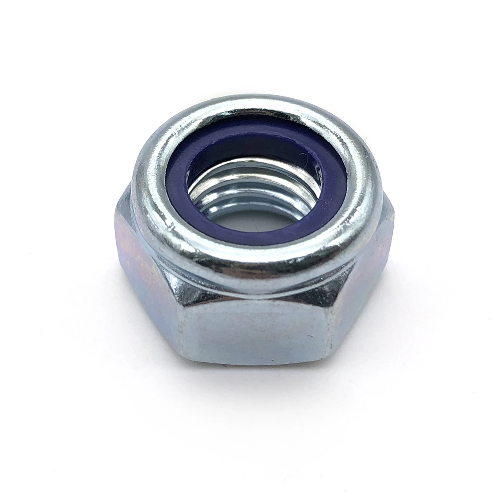 Chuanghe - China wholesale Carbon Steel Nylon Lock Nut Blue Ring DIN 985 DIN 982 Hex Self Lock Nuts lock nut 1