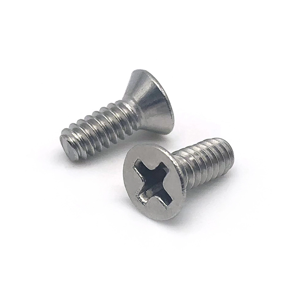 Chuanghe - 6-32 Stainless Steel 304 Philips Flat Head Machine Screws Flat Head screw 1
