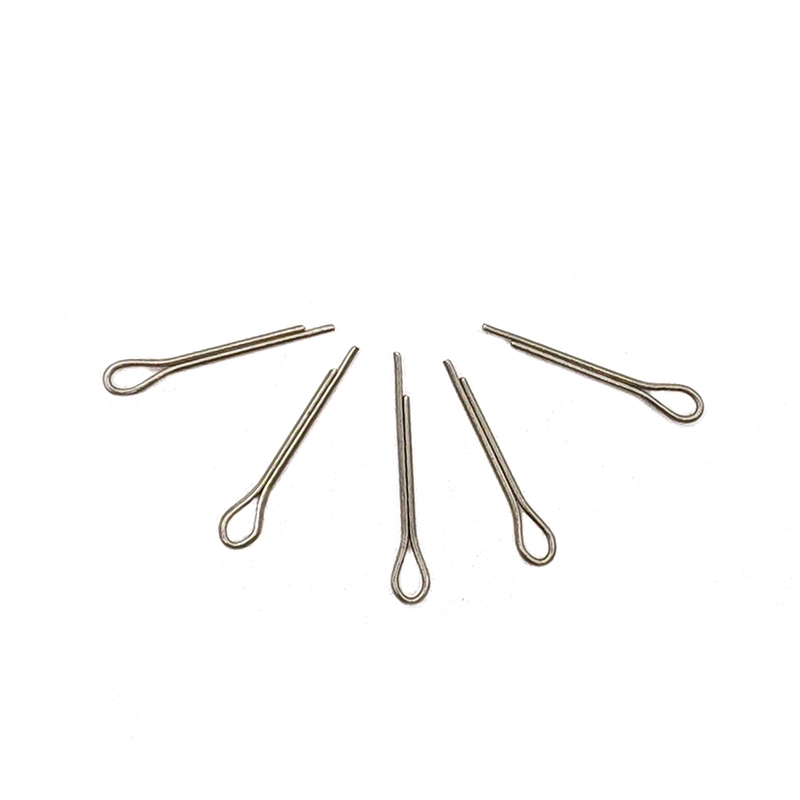 Chuanghe - carbon steel DIn94 zinc plated split cotter pin 0.6 mm 0.8mm 1mm 1.2mm 1.6mm 2mm 2.5mm 3.2mm galvanized split cotter pins cotter pin 1