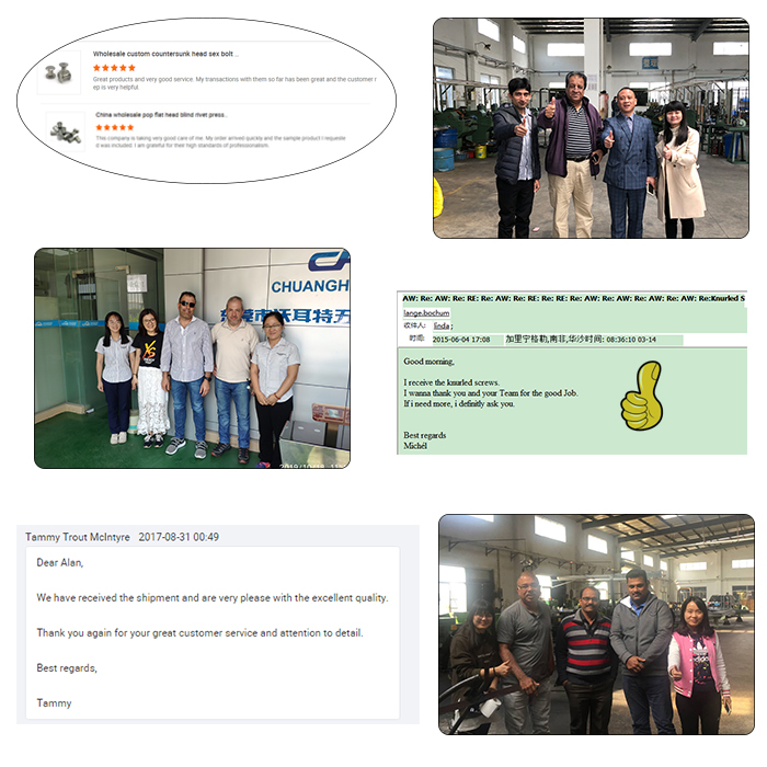 Custom caged nuts  Manufacturer | Chuanghe Fastener 5