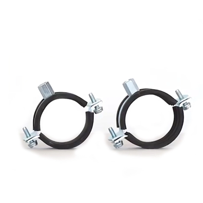 Chuanghe - Heavy Duty Pipe Clamps With Epdm Rubber And With Reinforced Band Zinc-plated Pipe clamp 1