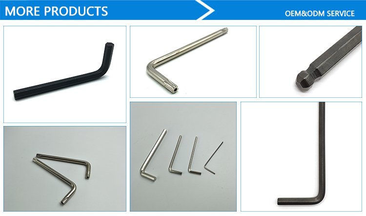 Chuanghe - Hardware Materials Short arm L type wrench Star Torx Key T25 wrench plum wrench 10