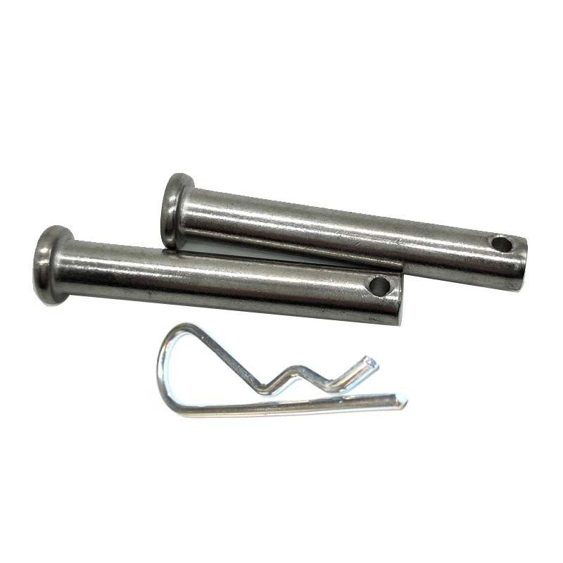 Chuanghe - China wholesale price CNC 6mm 24mm high tensile clevis lock pin hole adjustable with head stainless steel clevis pin lock pin 1