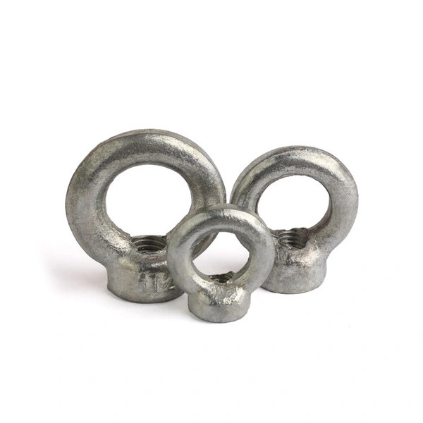 Chuanghe - China supplier nut best quality lifting eye nuts ring oval galvanized DIN 582 5/16 eye nut eye nut 1