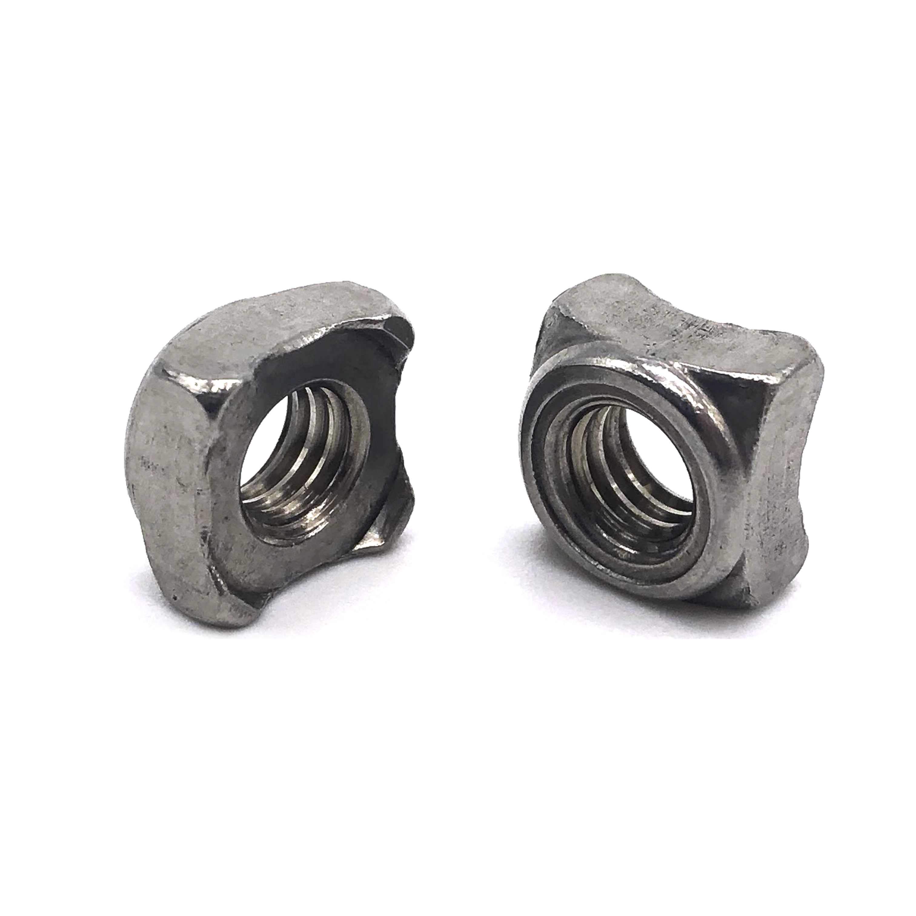 Chuanghe - Custom plated square threaded m12 weld nut Carbon steel spot square weld nut weld nut 1