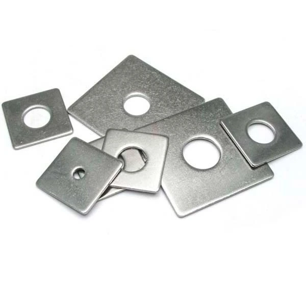 Chuanghe - China manufacturer wholesale a4 stainless steel thin flat washer galvanized m6 square washers din436 square washer 1