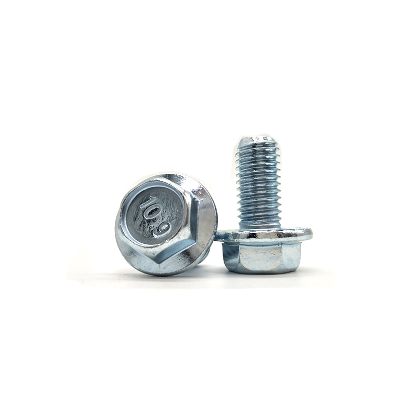 Customized All Kinds Hardware Parts stainelss steel/carbon steel/brass/titaninum Hexagon Head Flange Bolts Factory 1