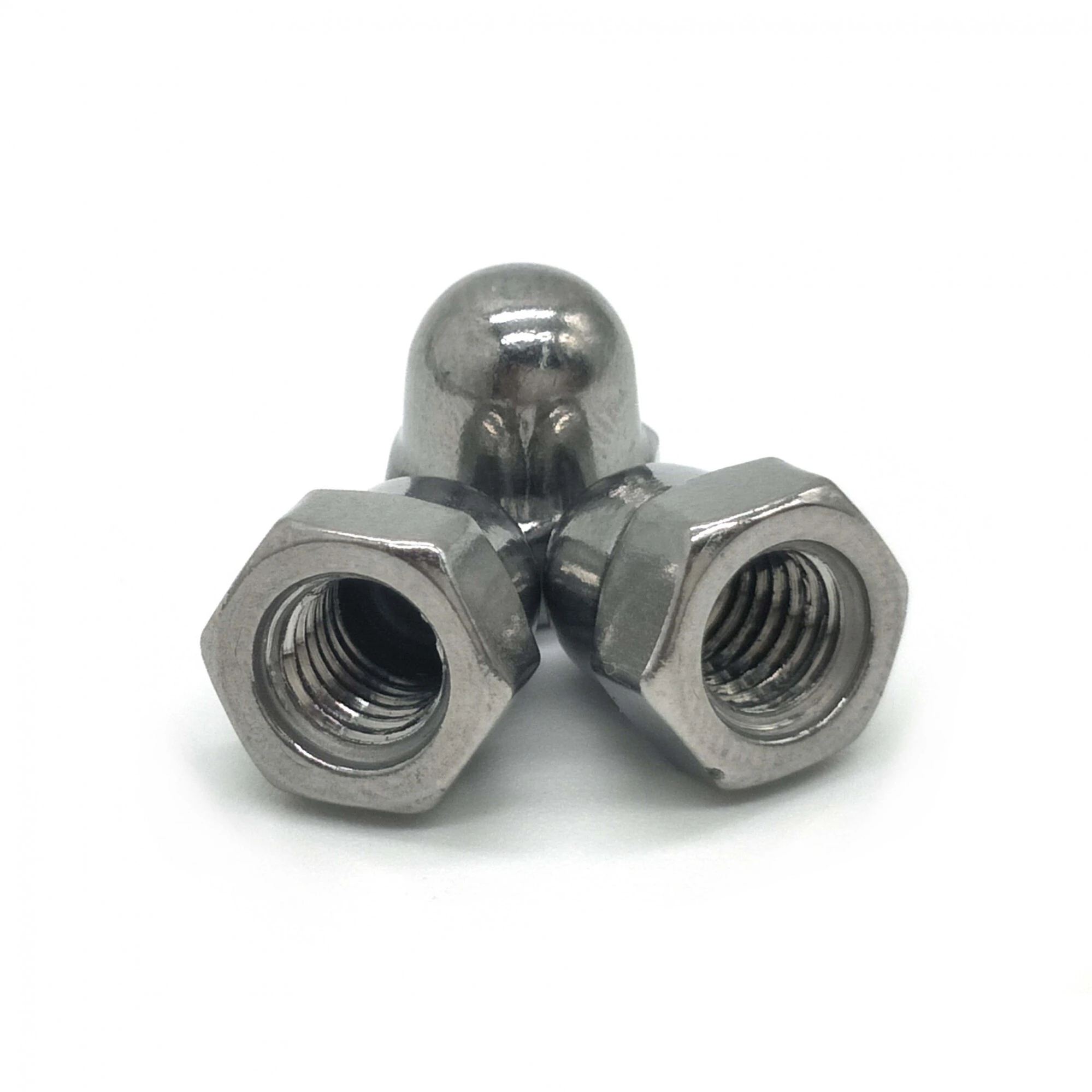 China wholesale Stainless Steel M6 M8 M10 M14 DIN1587 Hex Domed Cap Acorn Nuts 1