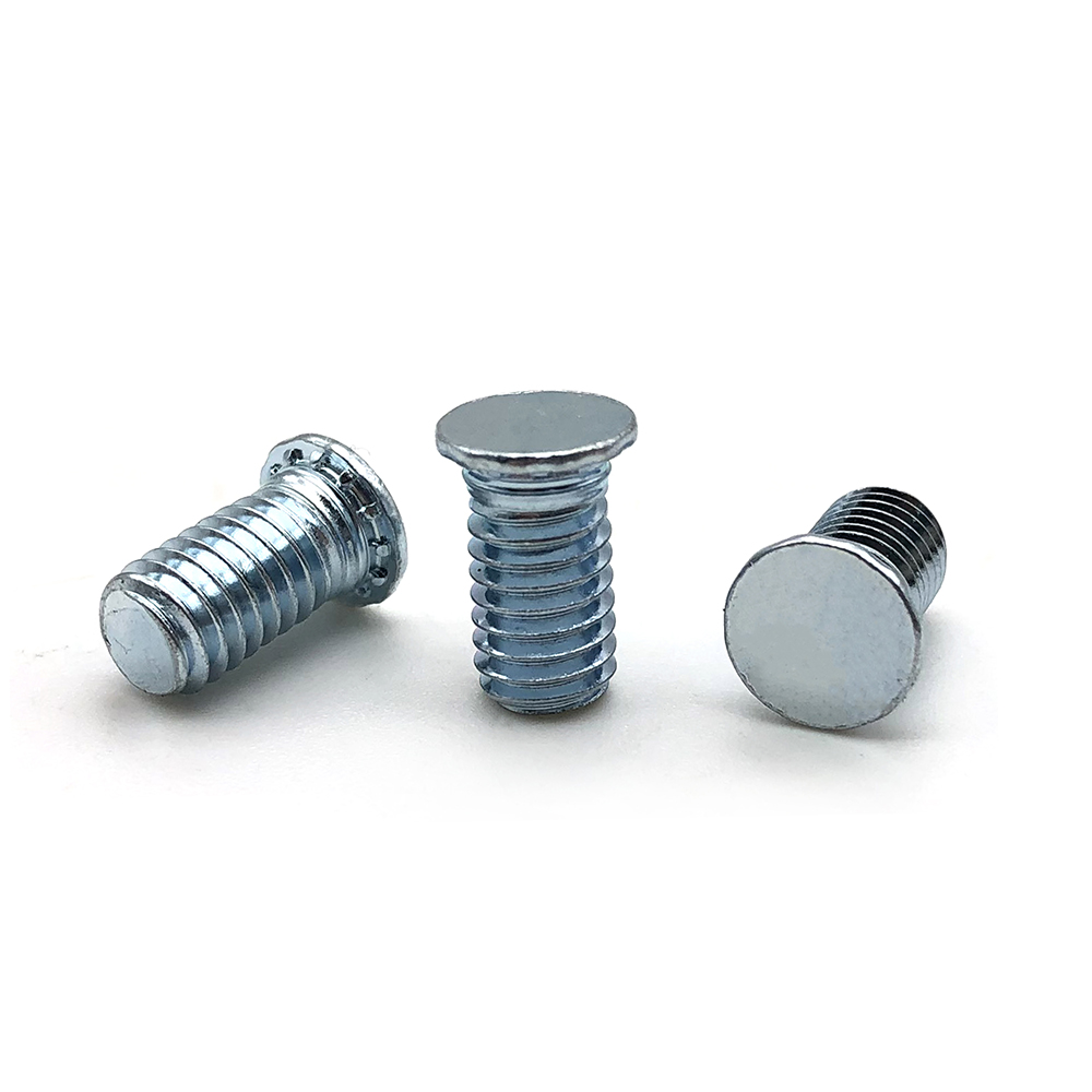High Quality Screw Carbon Steel Round Flat Head Pressure Rivet Self Clinching Screw 1