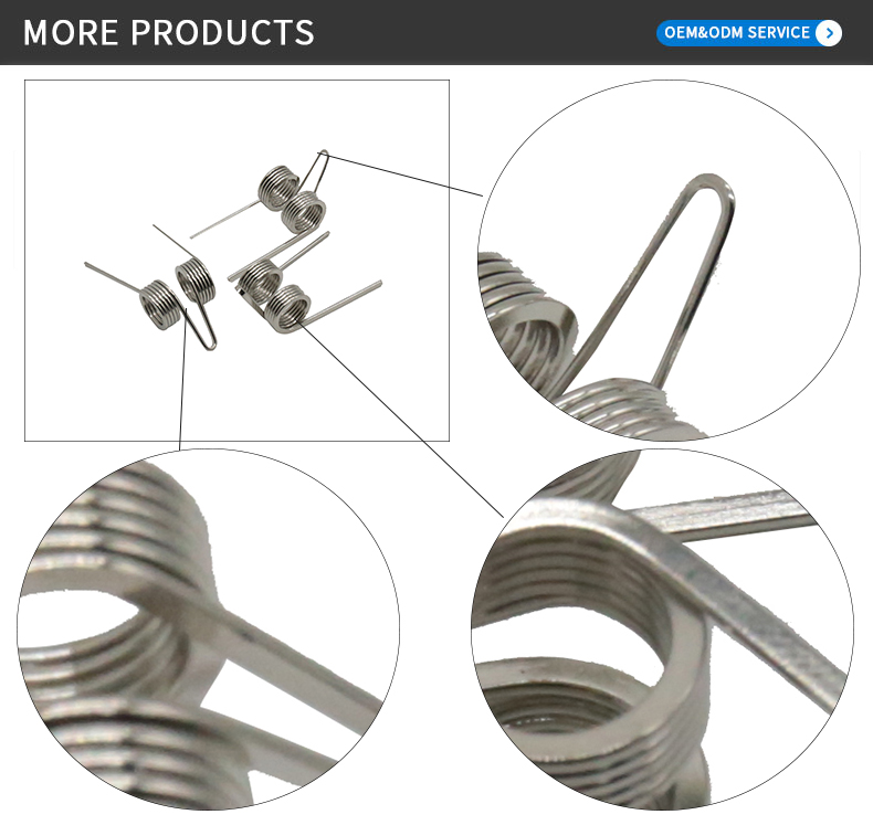 Chuanghe - Customized Hardware Materials Circlip Torsion Springs Irregular Compression Spring for Industrial tension spring 6