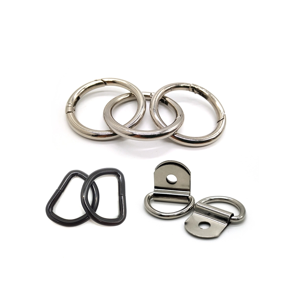 Chuanghe - China wholesale custom Metal Key Ring Spring Buckles Belt Handmade Bag Opening Ring 15mm 20mm stainless steel Spring O Rings O-Ring 1