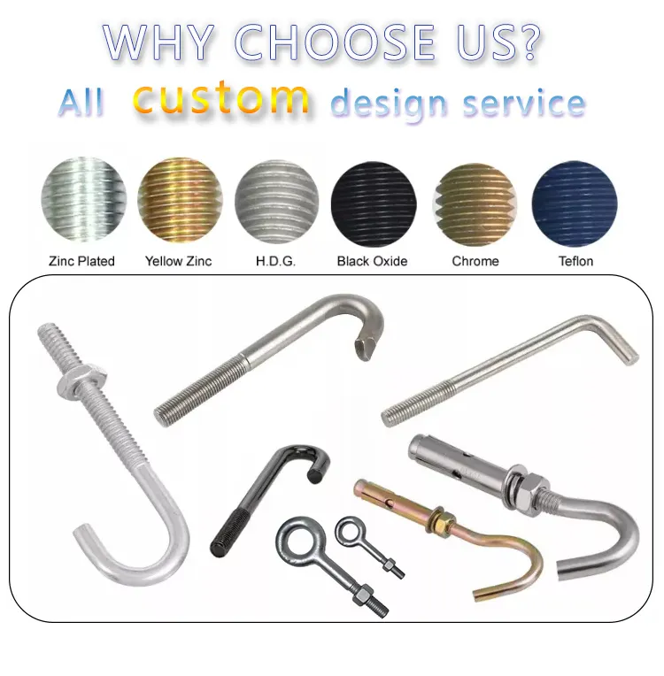 latest j hook bolts for business | Chuanghe Fastener 3