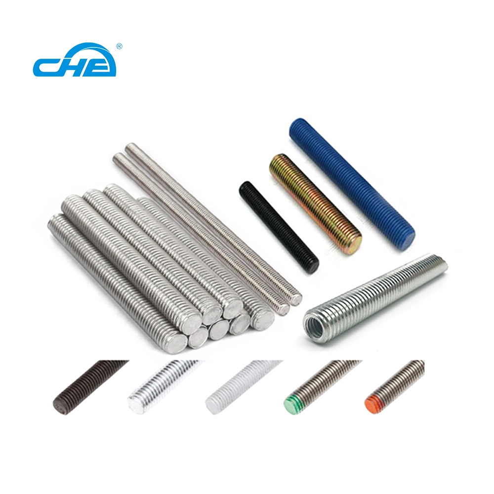 Chuanghe - Wholesale DIN975 a2-70 stainless steel Carbon Steel Double end all Threaded rods Metal Full thread stud galvanized threaded bar threaded rod 1