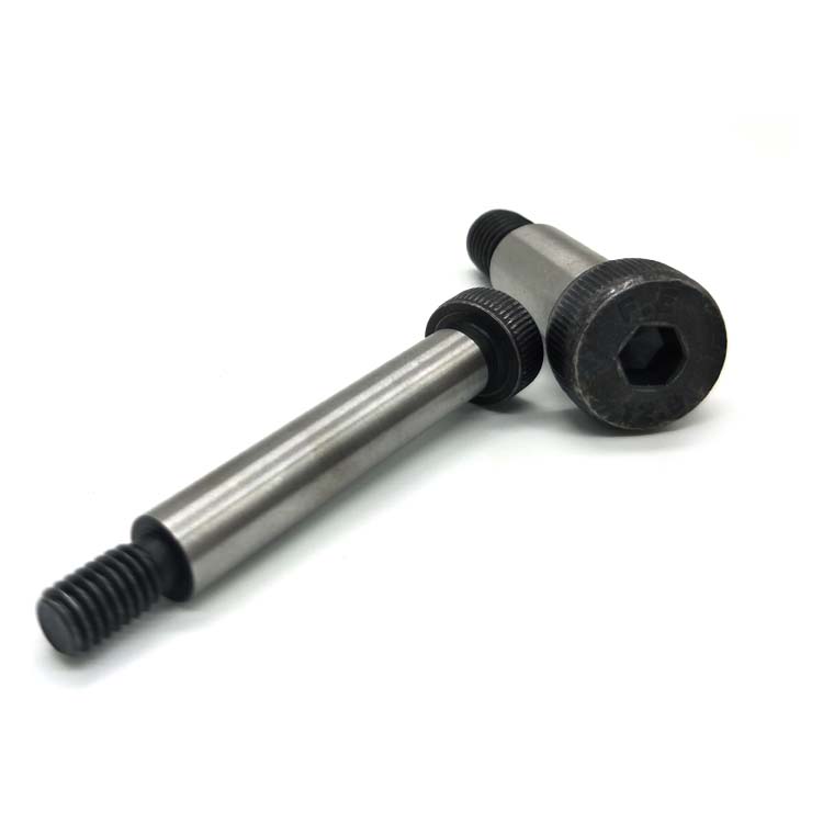 Chuanghe - China fastener customized size m3 m6 m7 hex socket head cap step screw bolt Stainless steel knurled thumb step shoulder screw Shoulder screw 5