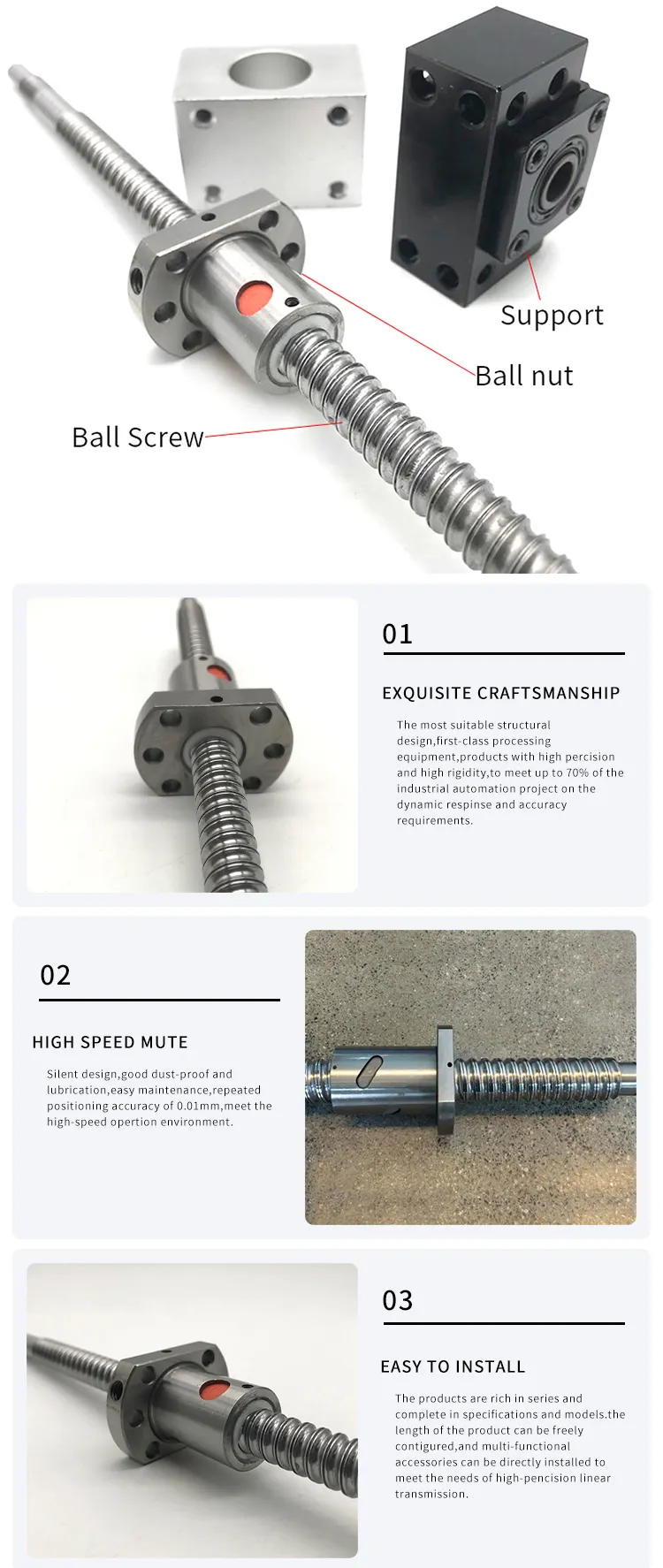  lead screw 2000mm  | Chuanghe Fastener 6