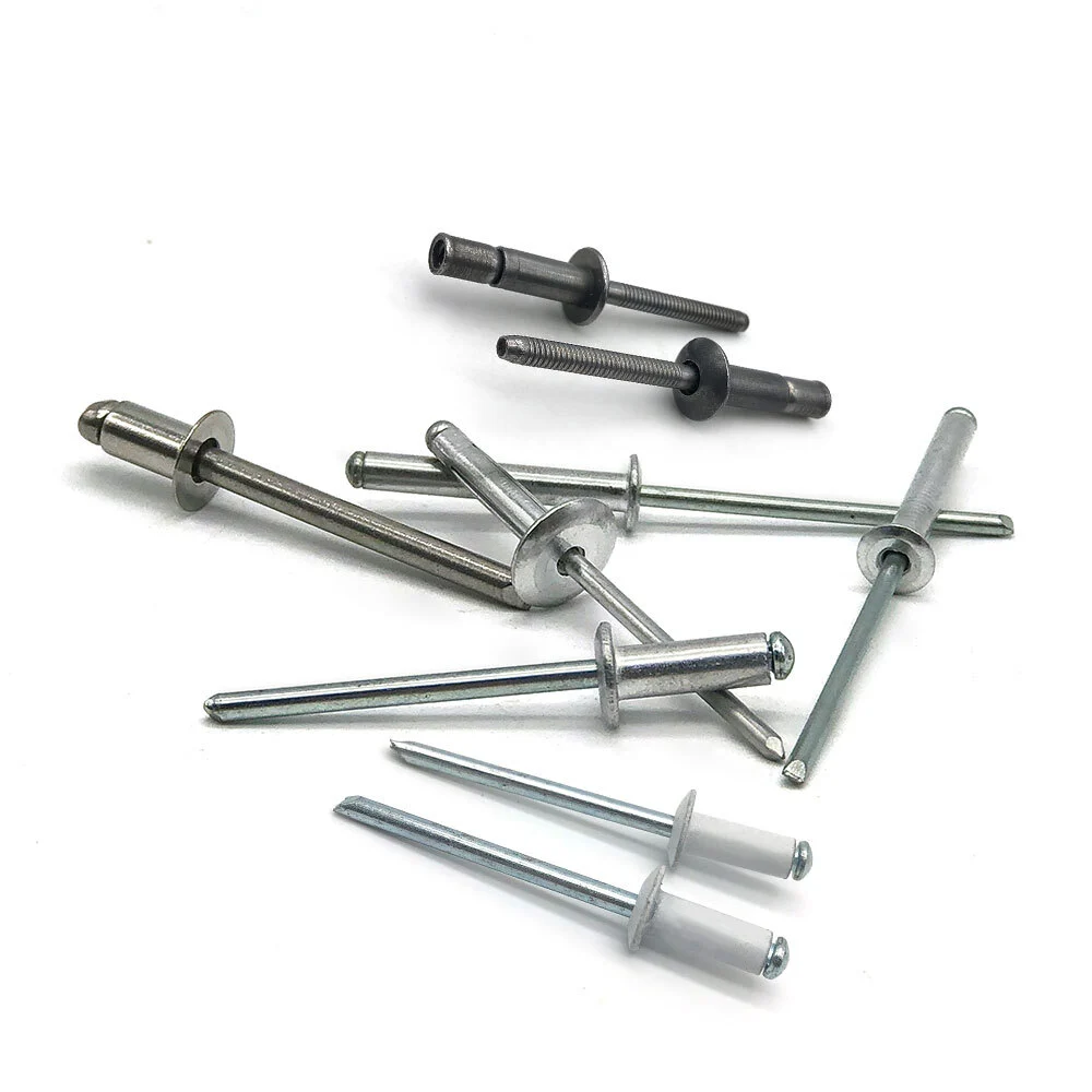 Wholesale customized dome head Open End Aluminum Steel Pop Blind Rivet 1