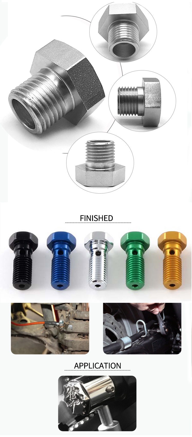 SSHex Hollow Bolt-细节应用