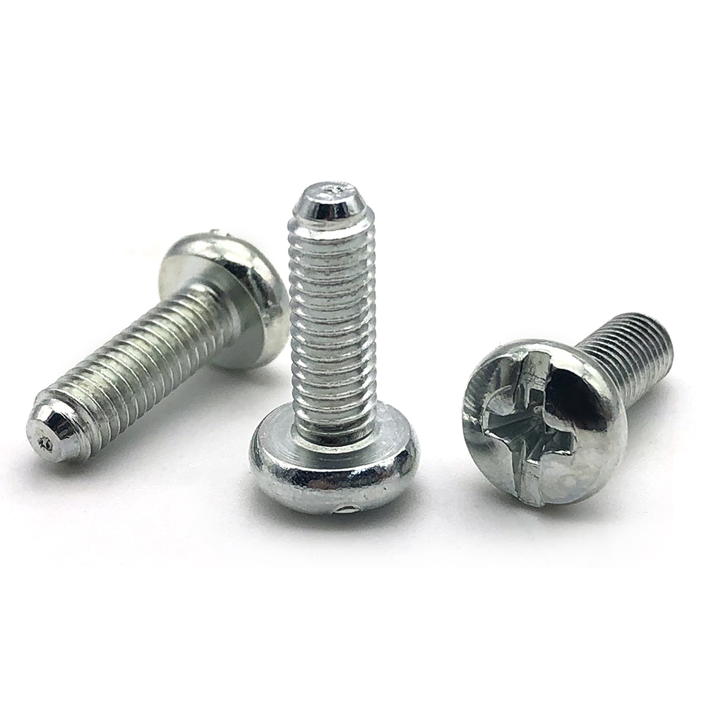 Customized pan head phillips screw ss 316 screws machine screw 3