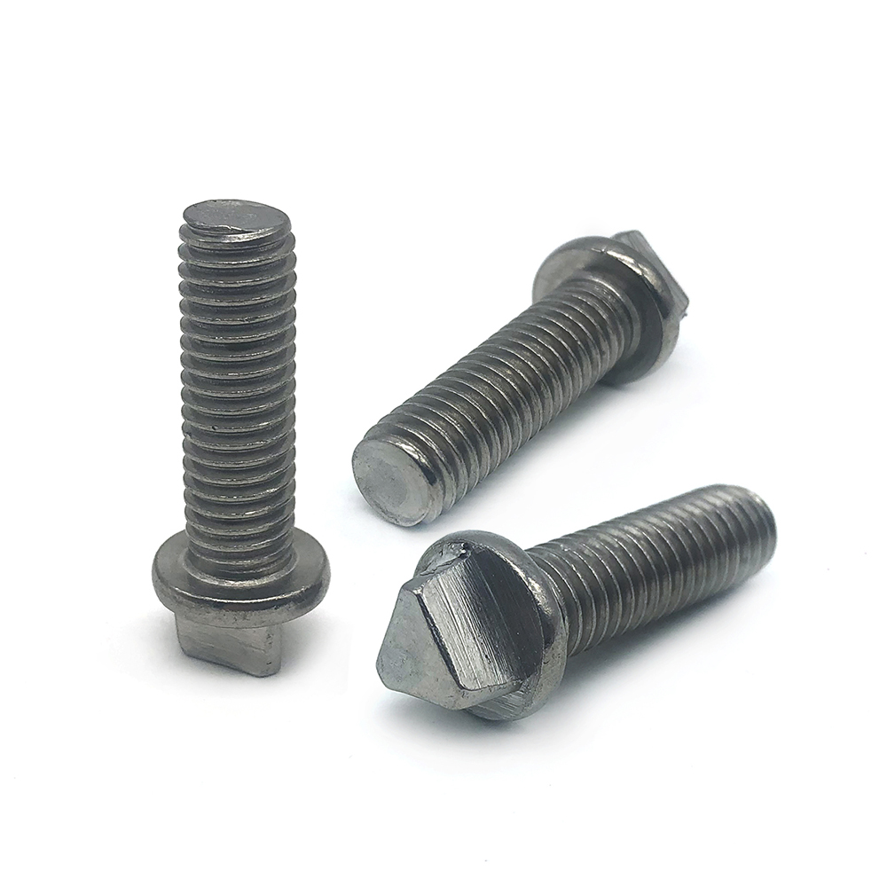 Customized made steel galvanized anti license plate theft security screw 3