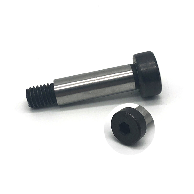 China fastener customized screw bolt Stainless steel knurled thumb step shoulder screw 2