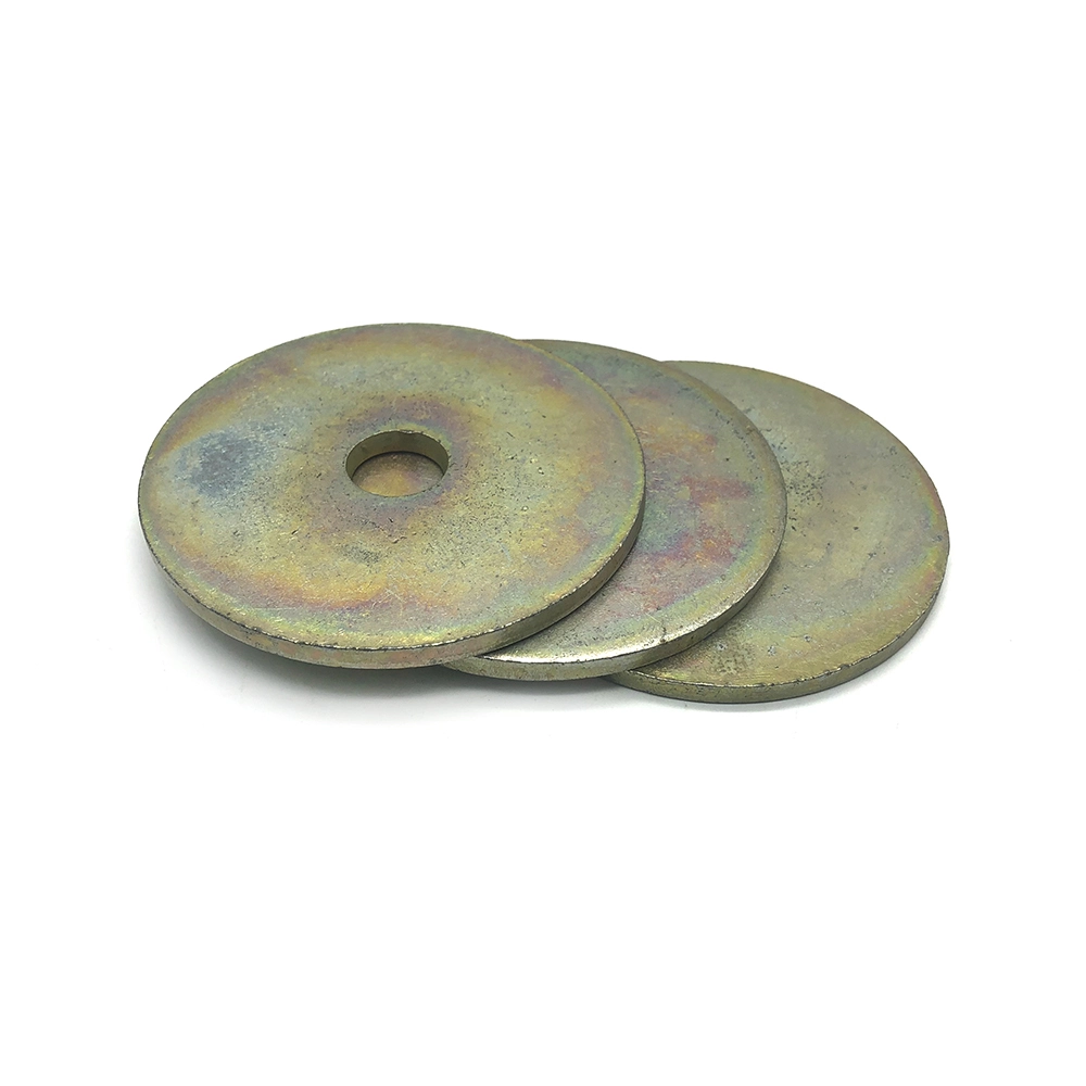 China manufactures custom carbon steel zinc plated flat washers 1