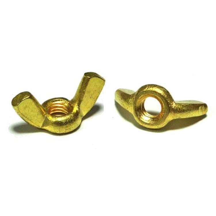 China Manufacturer M4 M5 M6 Carbon Steel Zinc Plated Locking Butterfly Wing Nut 1
