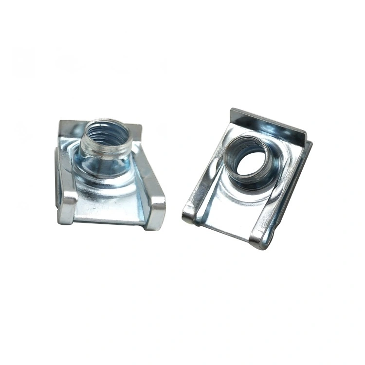 China Fasteners Manufacture Galvanized Steel M4 M5 M6 U Clip Nuts 1