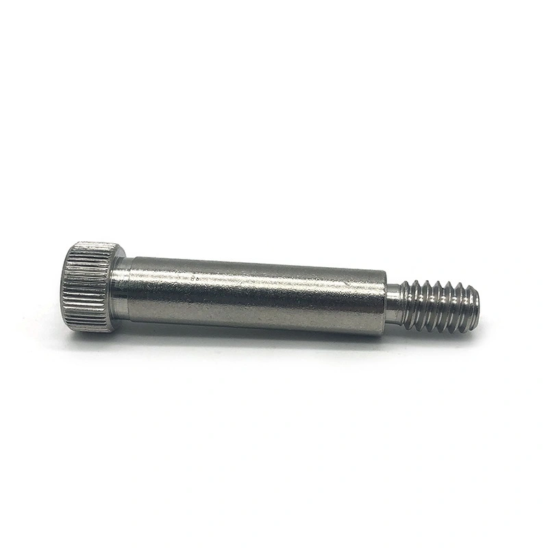 Wholesale custom flat step screw stainless steel shoulder bolts precision slot shoulder screws 1