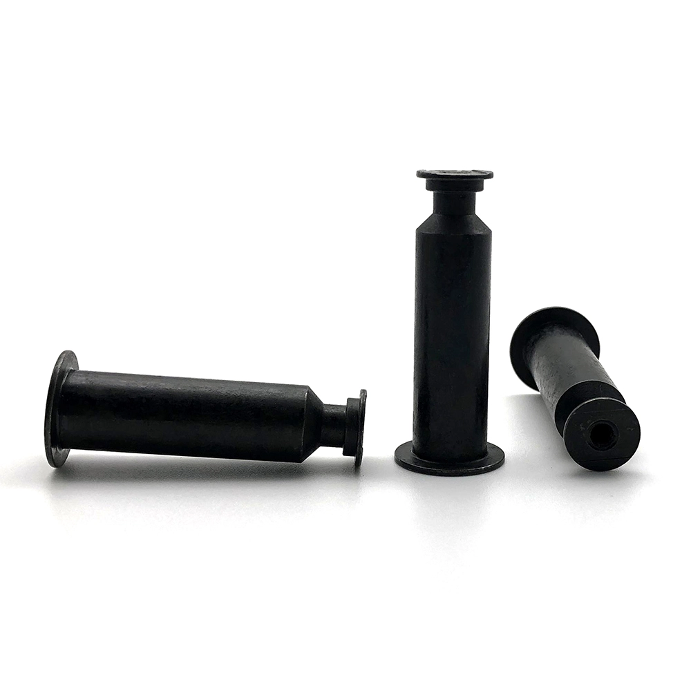 High Quality Black cnc Screw m5 m6 customized size metal non standard part 1