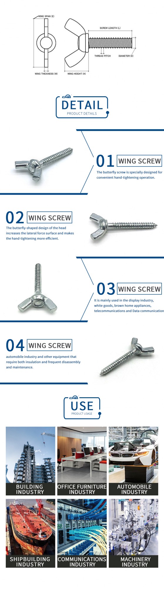 wing screw