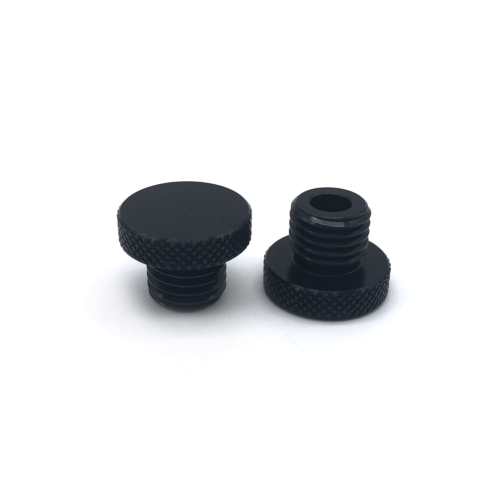 Knurled Head Black Oxide Steel Thumb Screw Manufactured m6 thumb screw 1
