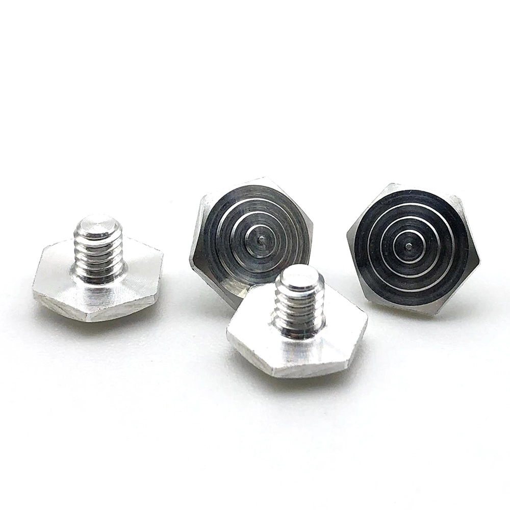 CNC non standard steel fastener hex bolts knurled head hex bolts 1