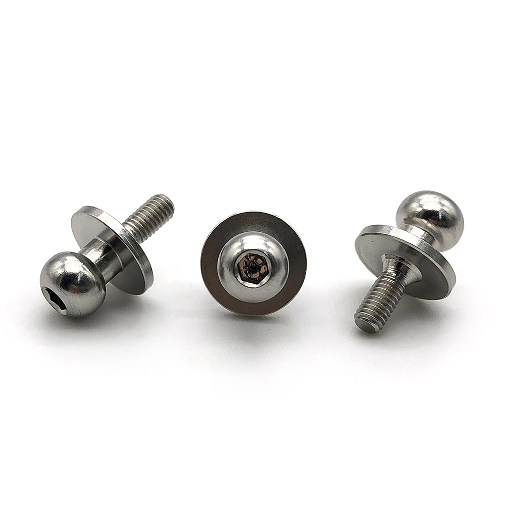 Wholesale Custom Metal Hexagon Socket Cap screws stainless steel Special Shaped Ball Head Screw 1