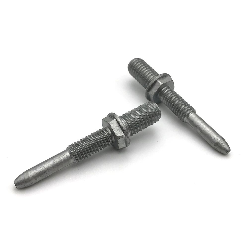 Good quality stud bolts dacromet metal high strength double end screws 1