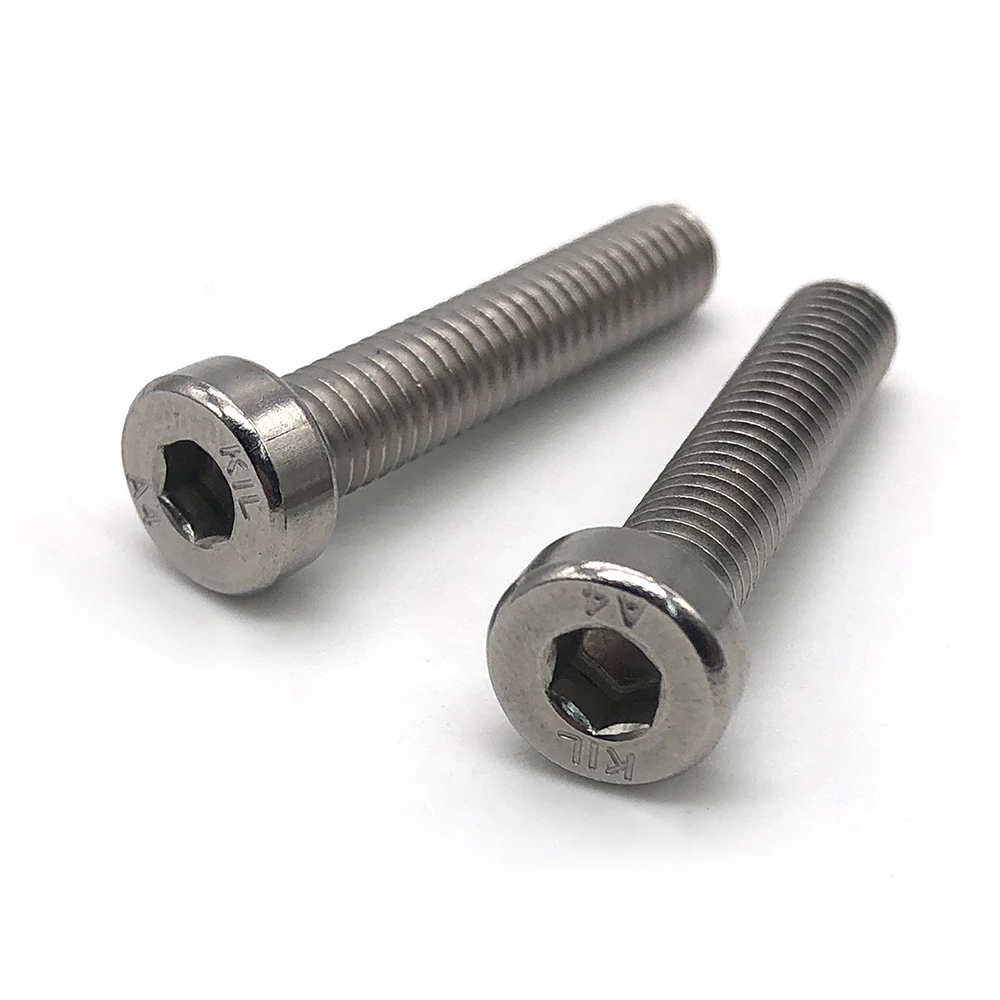 DIN912 with serrated Stainless Steel A2 SS304 SS316 Hexagon Socket Head Cap Screws 1