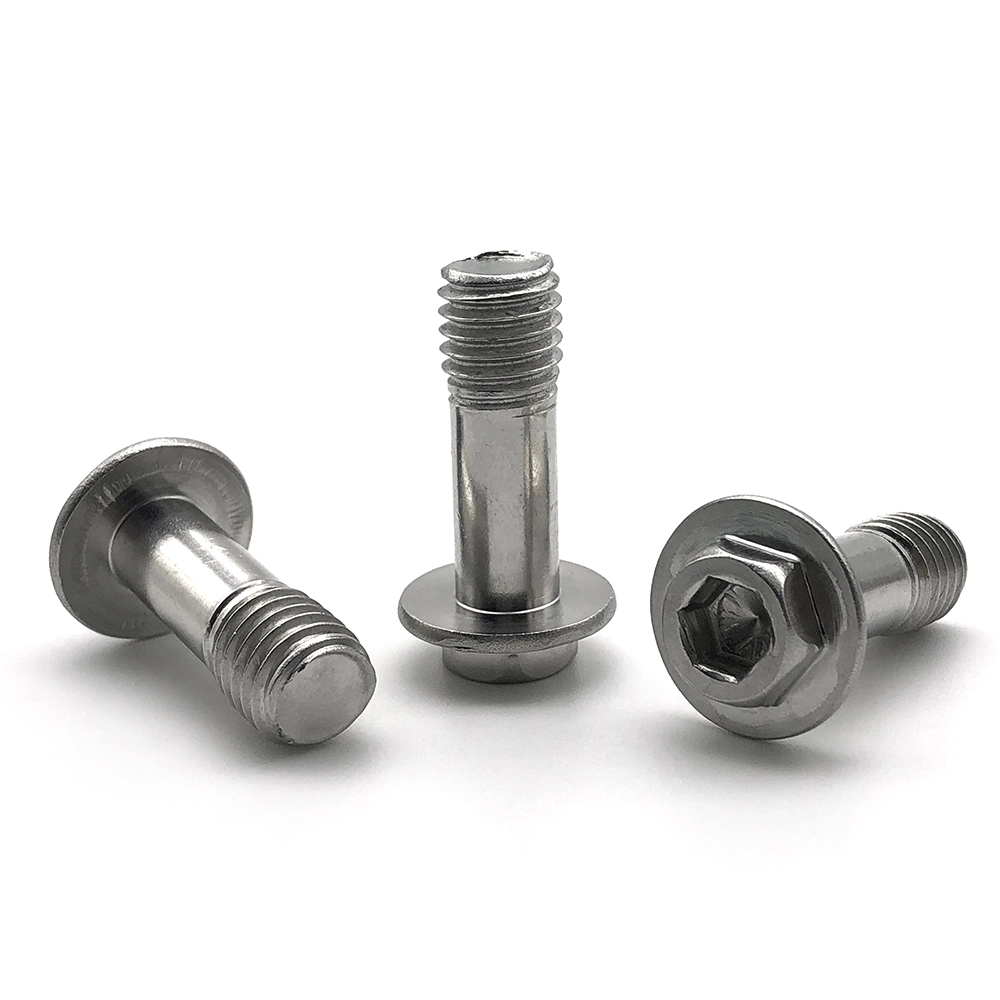 High Tensile SUS304 M8 M10 M12 Fastener Hex Flange Bolts 1