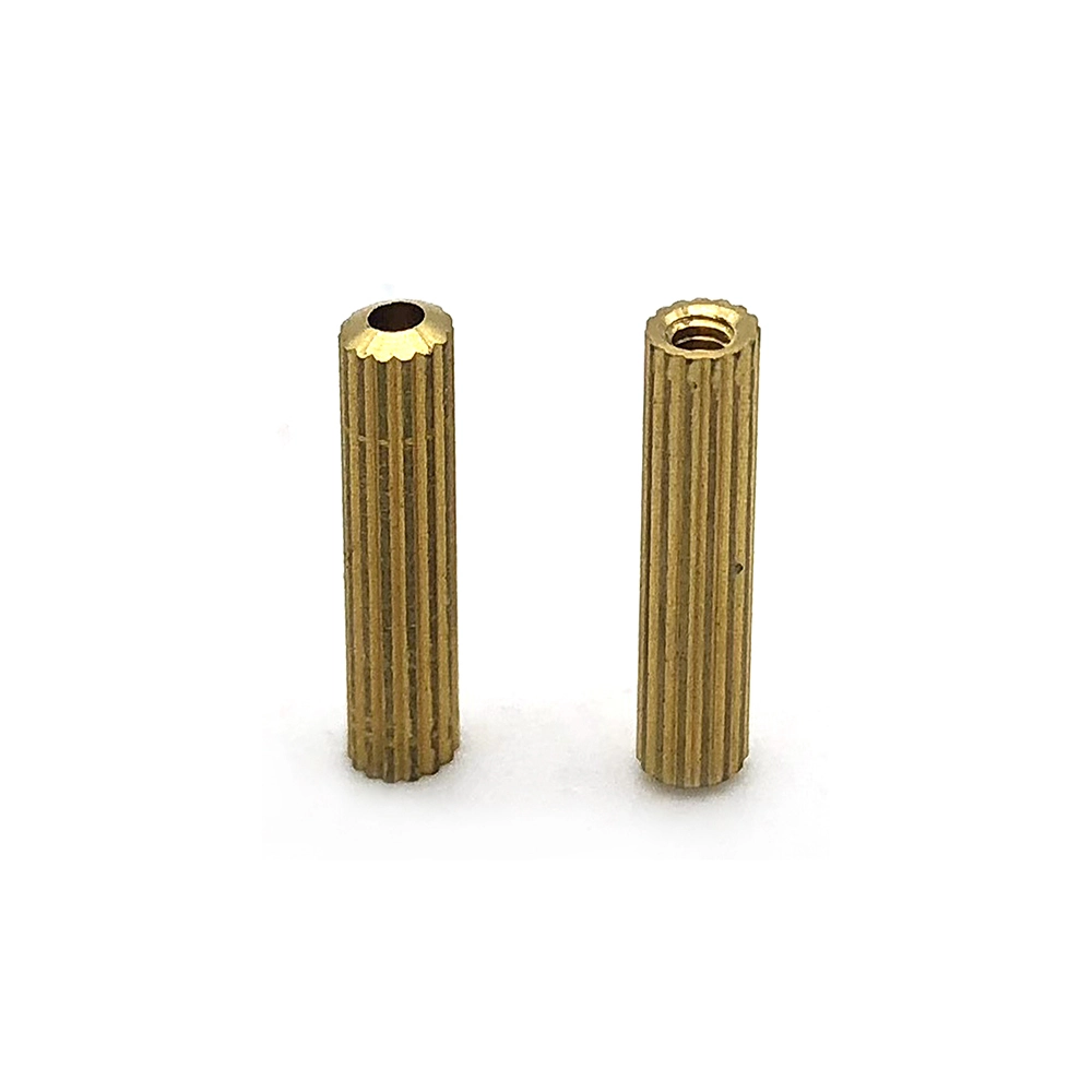 China manufacturer round insert cnc nuts Knurled Brass Threaded Inserts Nuts 1