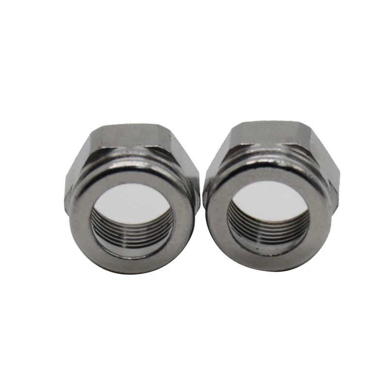 Customized stainless steel high quality hex nylon insert lock nuts 1