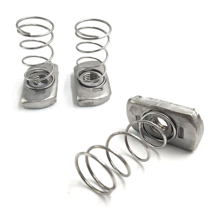 China fastener channel nut cheap price t spring nuts for strut channel 1
