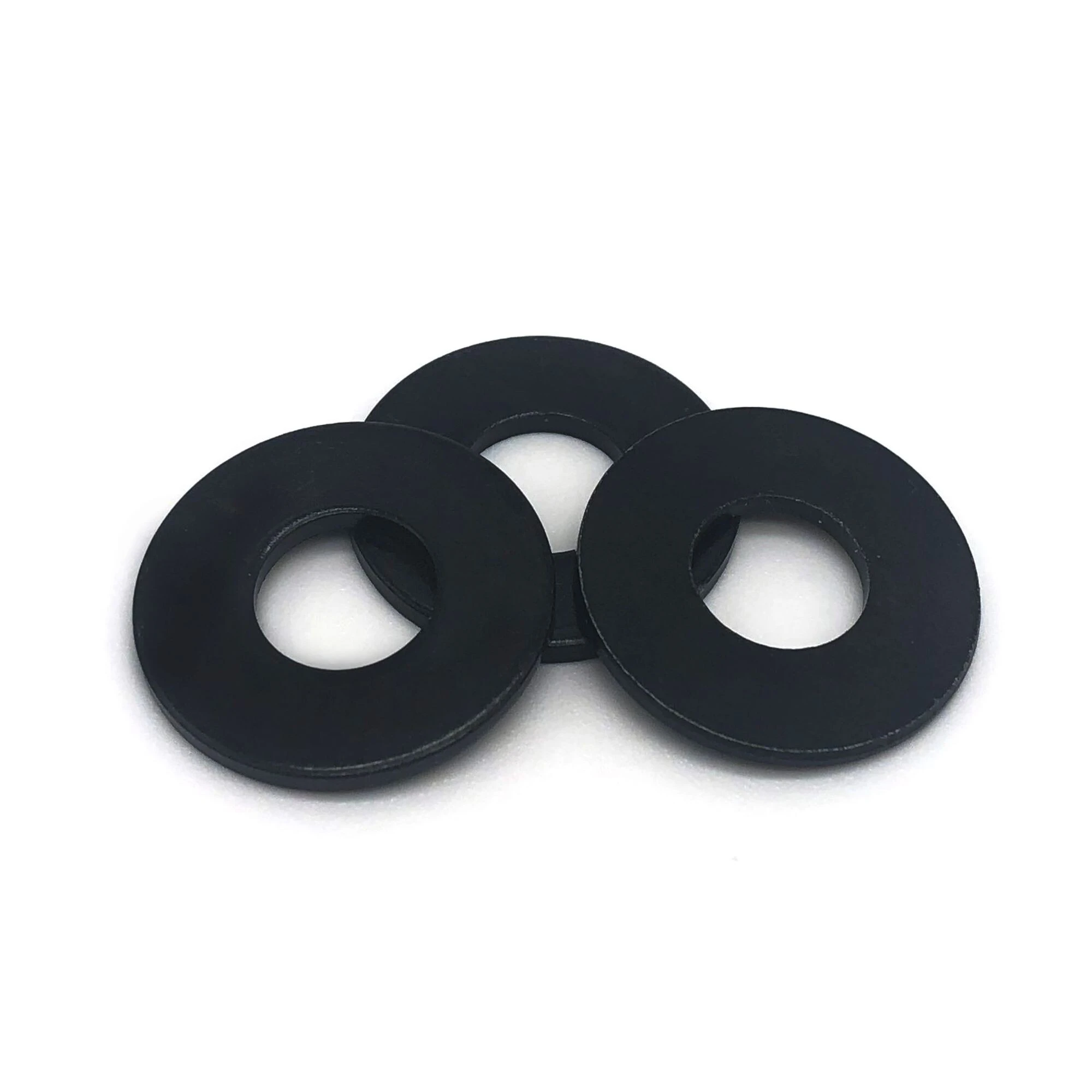 High quality fastener custom plastic rubber washers round thin nylon flat washer 1