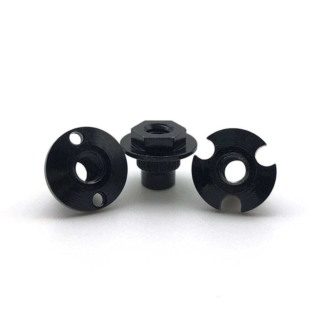Manufacturers Wholesale Zinc Plated round base T nut with three hole tee nut 1