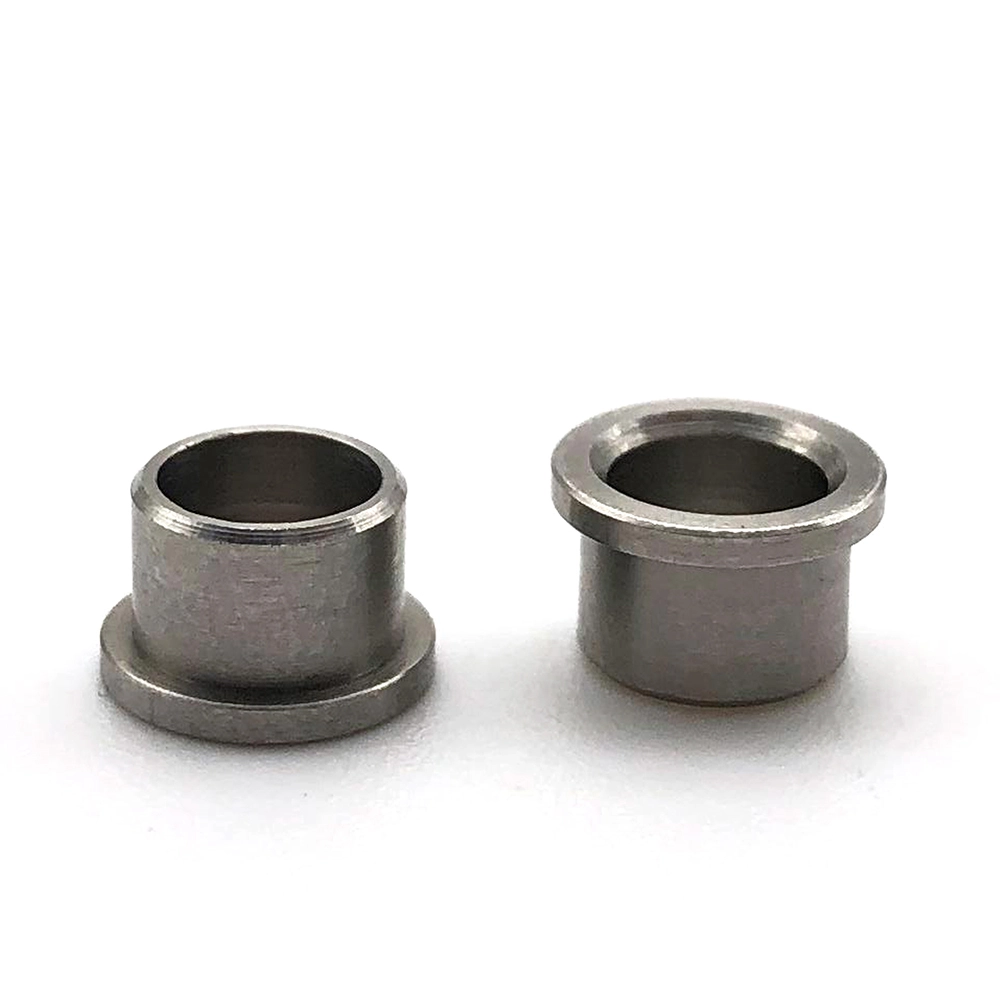 Customized CNC Metal Sleeve Stainless Steel flange Sleeve Bushing 1