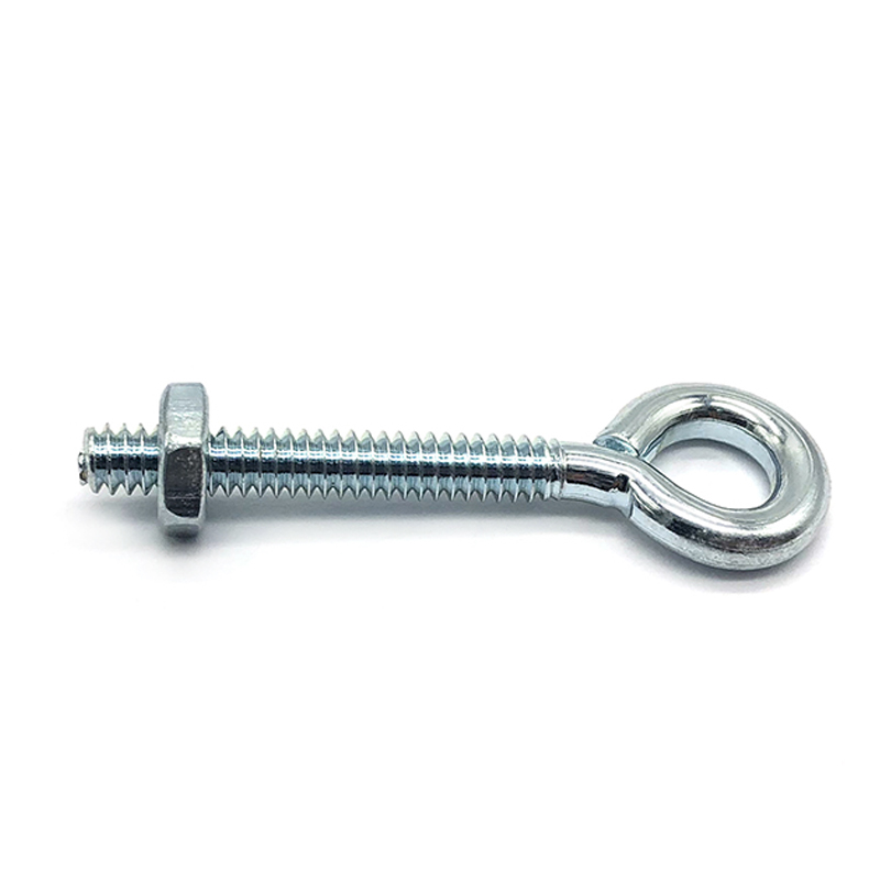 Chuanghe - China wholesale fastener DIN444 galvanized long hook forged lifting round ring m2 m4 m12 stainless steel screw eye bolt and nut eye bolts 5