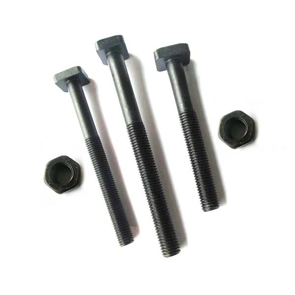 Chuanghe - China wholesale square head m4 m8 30mm bolts and nuts square head T bolt 5/16 full trend bolts t bolts 1