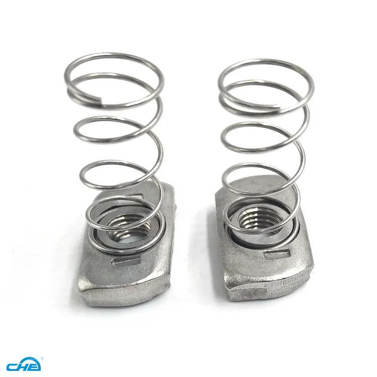 Custom 8mm spring nut  Manufacturer | Chuanghe Fastener 1