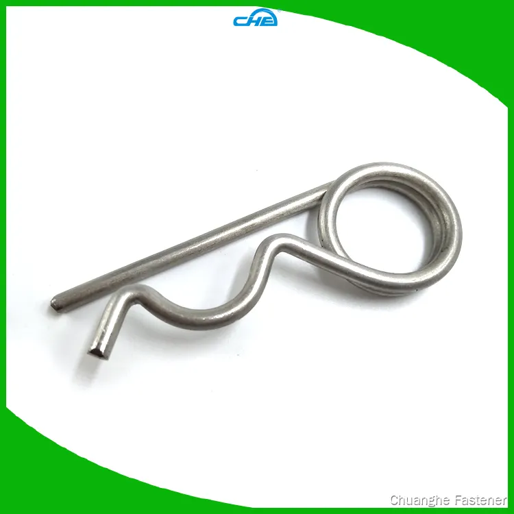 Custom spring locking cotter pin suppliers Manufacturer | Chuanghe Fastener 1