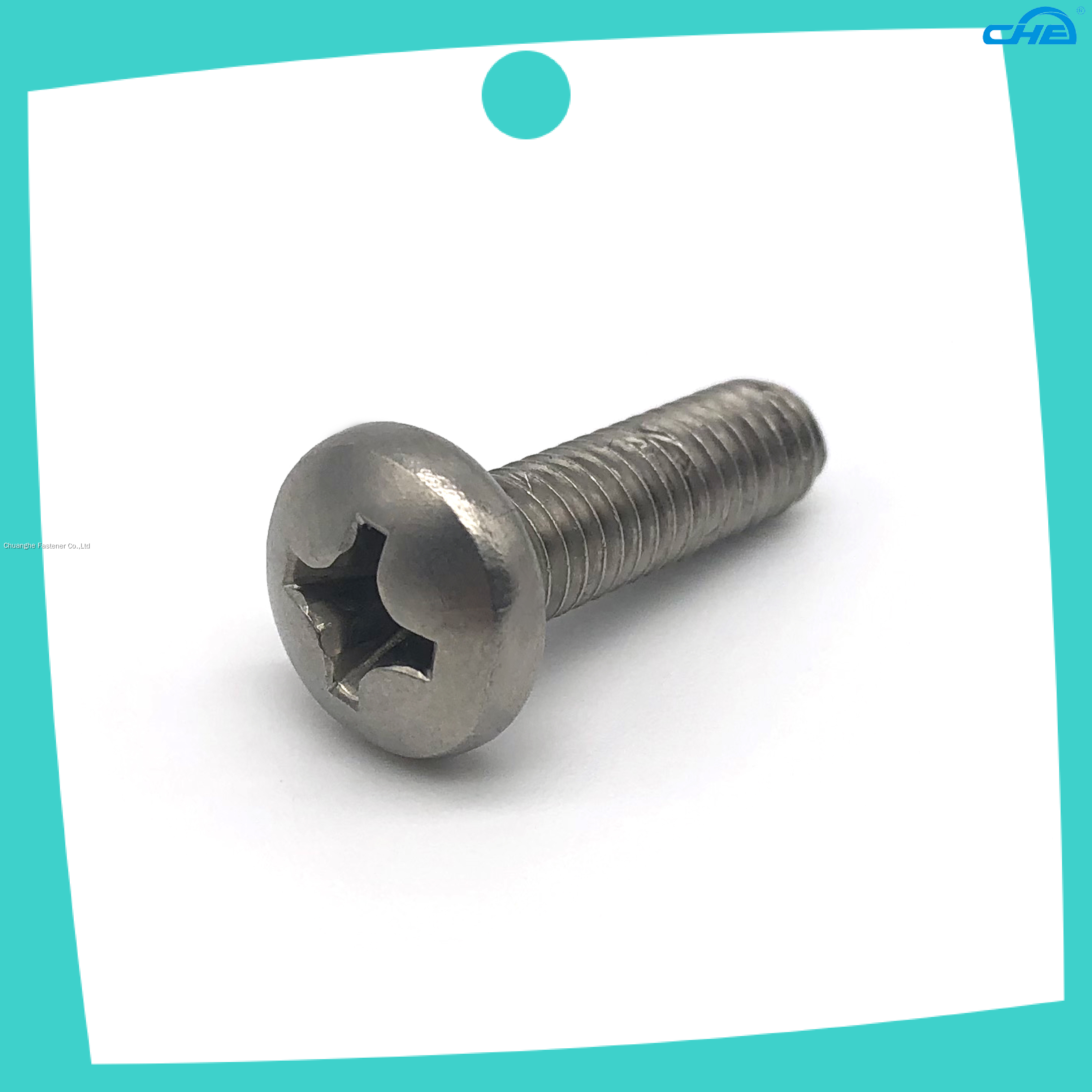 Custom cross recessed pan head screw supply Manufacturer | Chuanghe Fastener 1