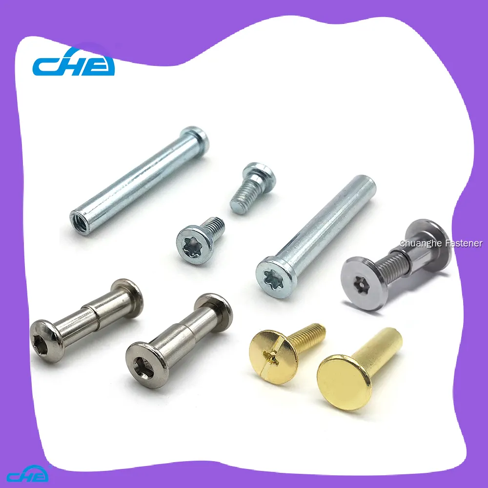Custom chicago screws for leather suppliers Manufacturer | Chuanghe Fastener 1
