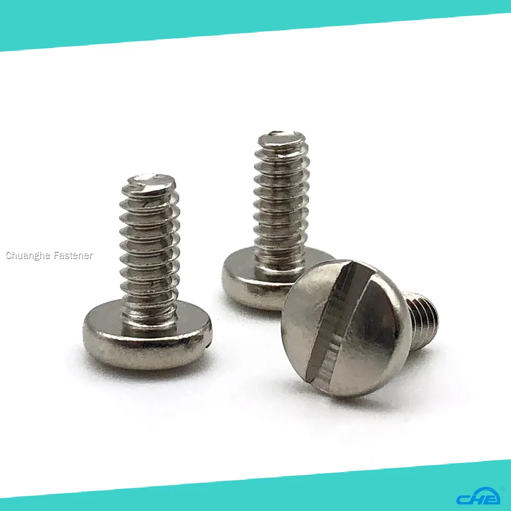 Custom stainless pan head screws suppliers Manufacturer | Chuanghe Fastener 1