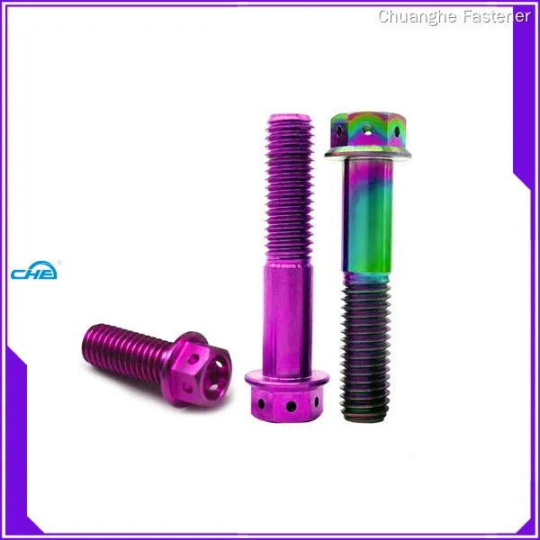top titanium hex flange bolts suppliers | Chuanghe Fastener 1